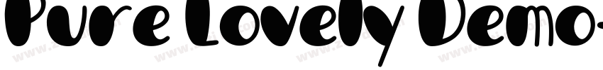 Pure Lovely Demo字体转换